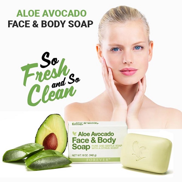 forever_aloe_avocado_face_body_soap