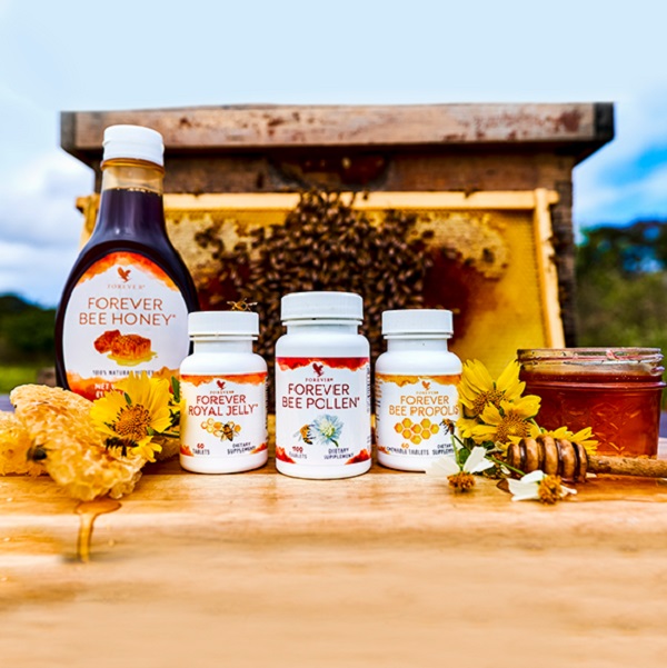 forever_bee_honey_propolis_royal_jelly_bee_pollen_vitamines